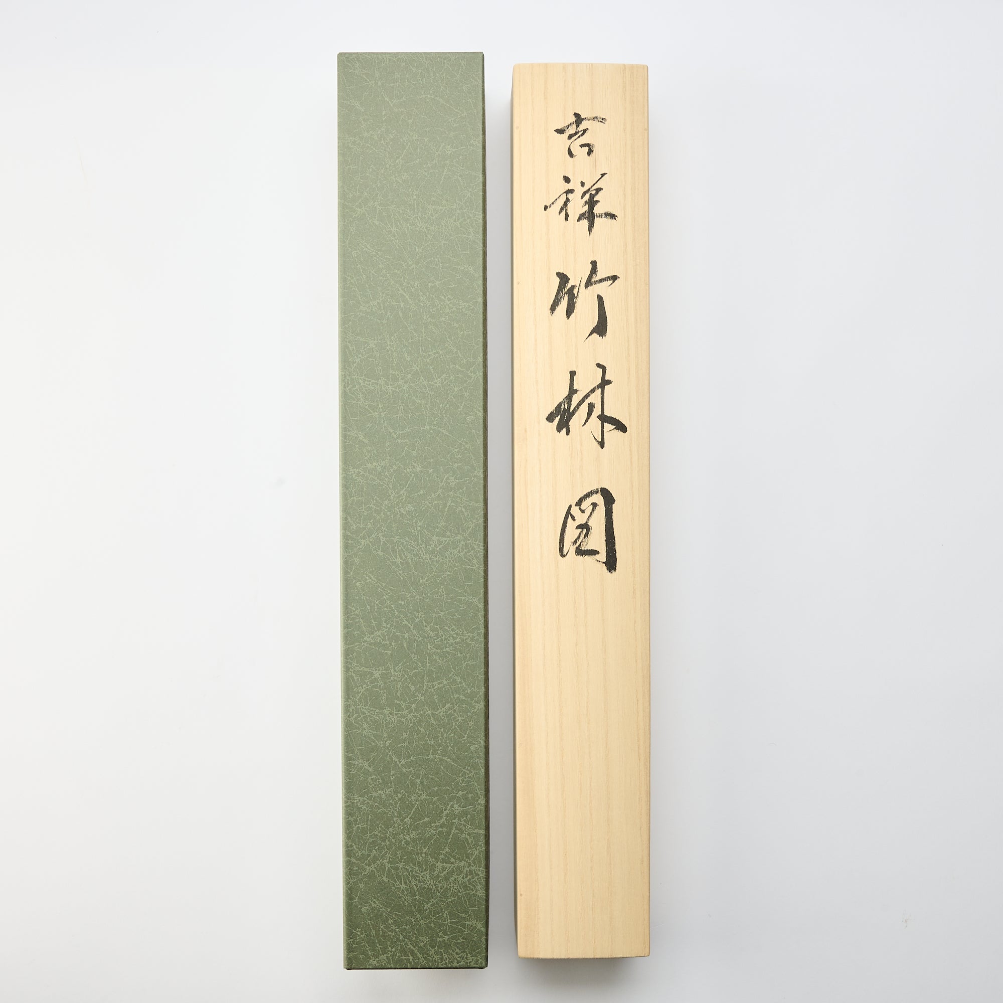 Auspicious Bamboo Grove Painting / Kakejiku Hanging Scroll