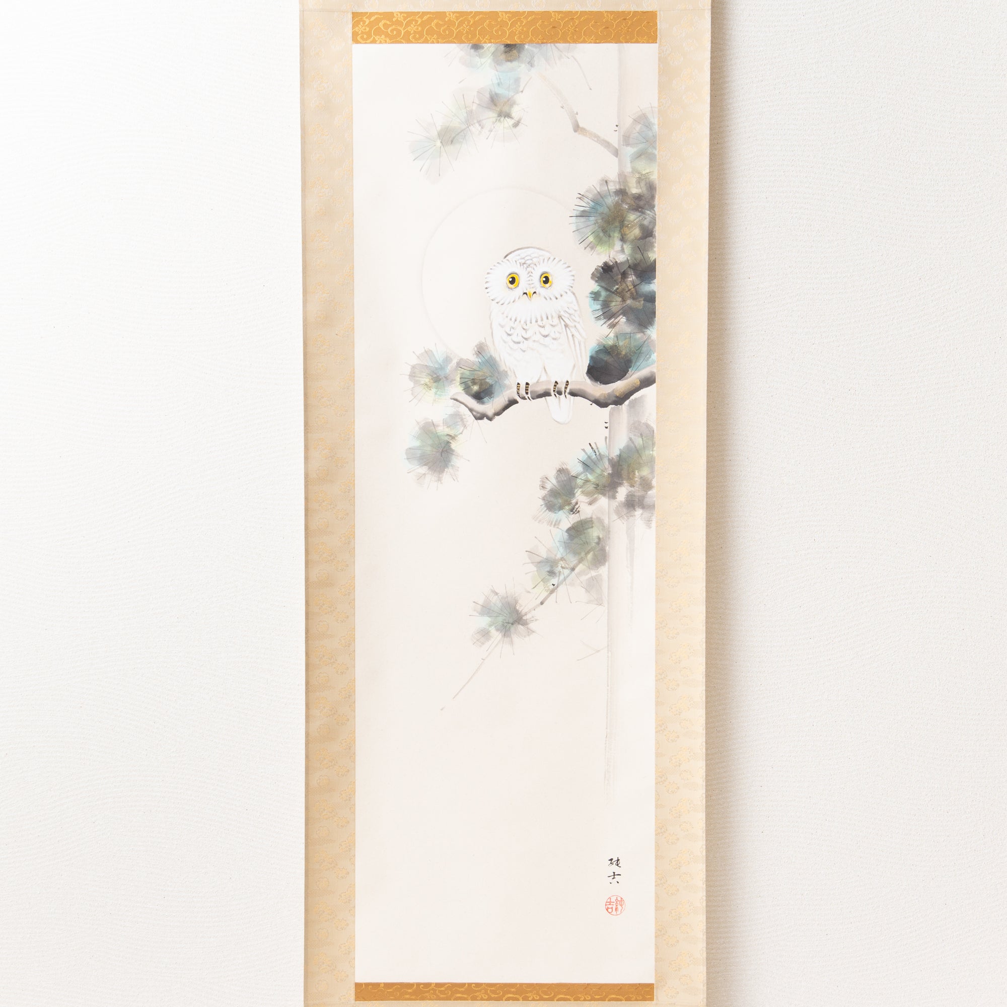 The Owl / Kakejiku Hanging Scroll