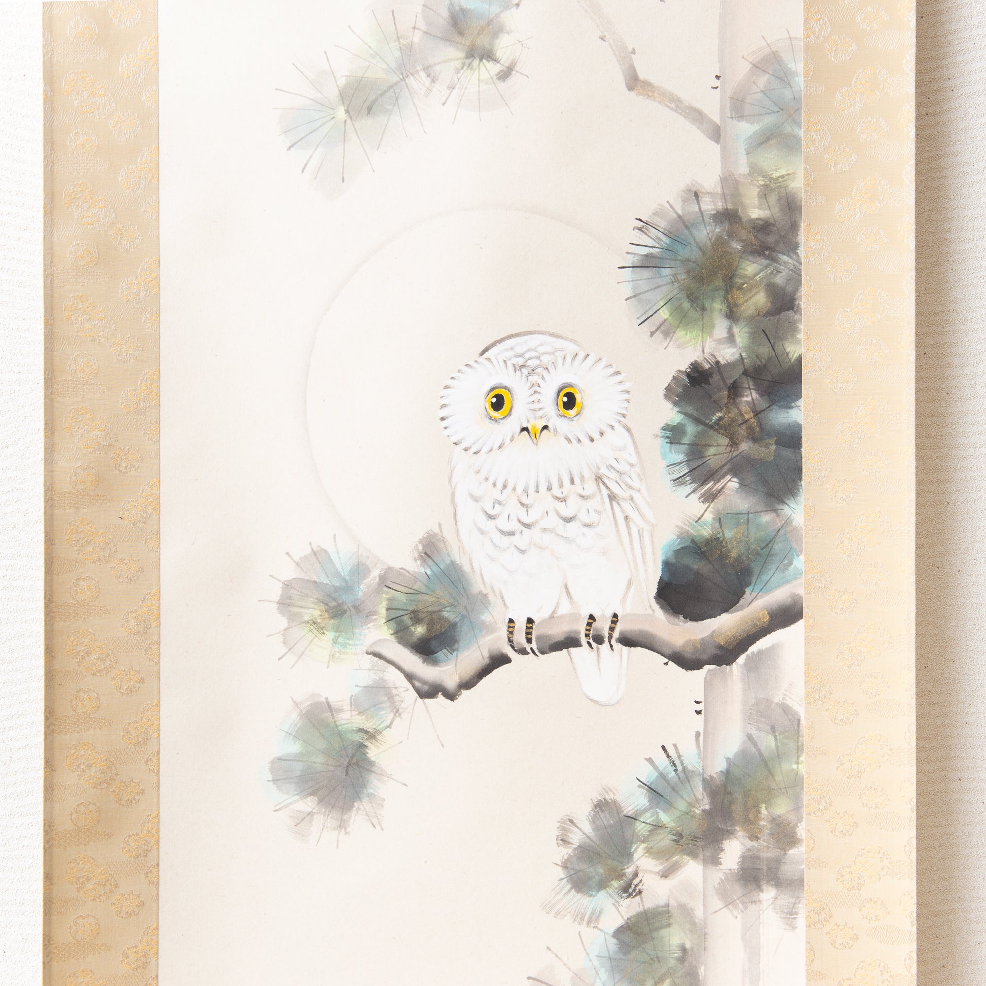 The Owl / Kakejiku Hanging Scroll