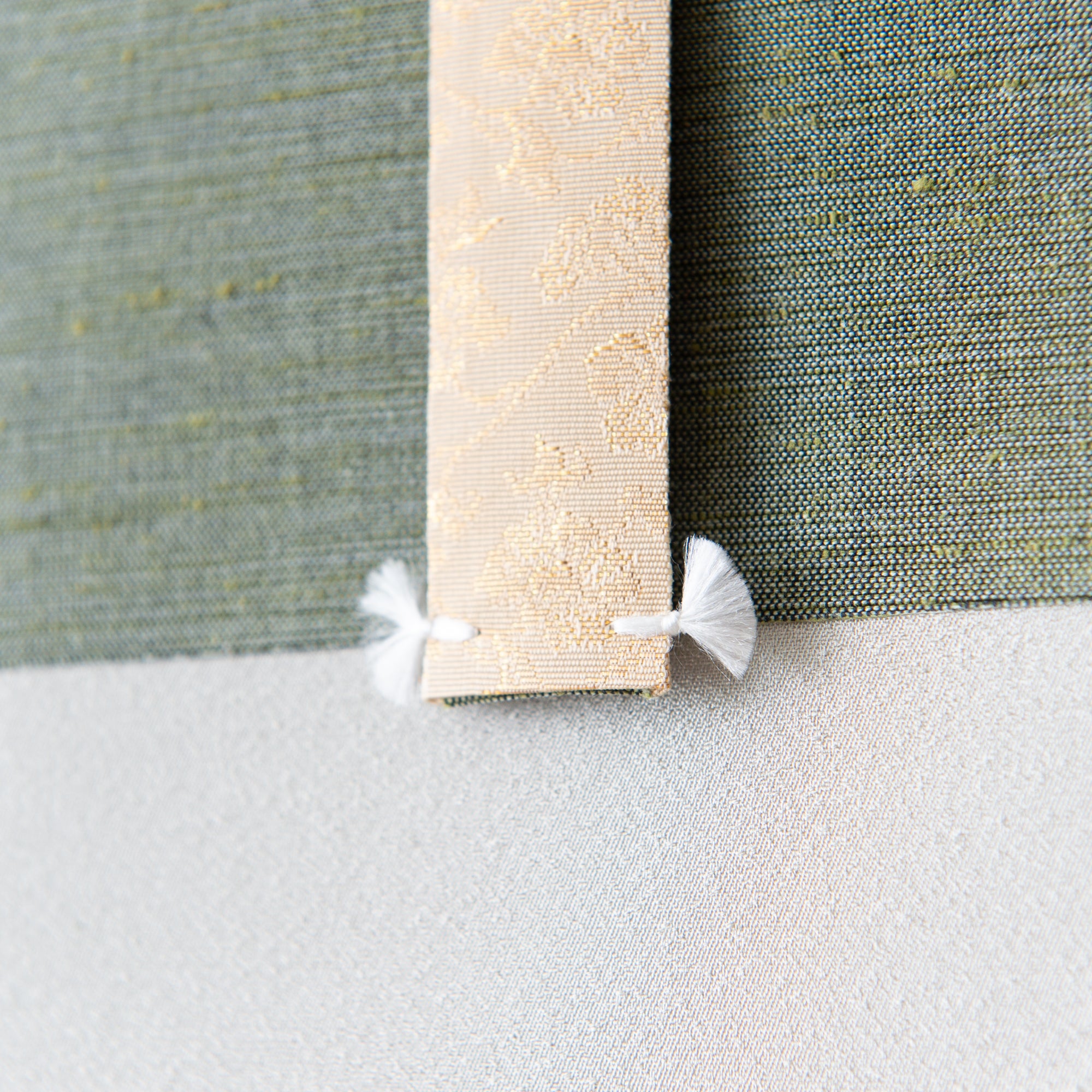 Gold Leaf Craft:Auspicious Mount Fuji / Kakejiku Hanging Scroll