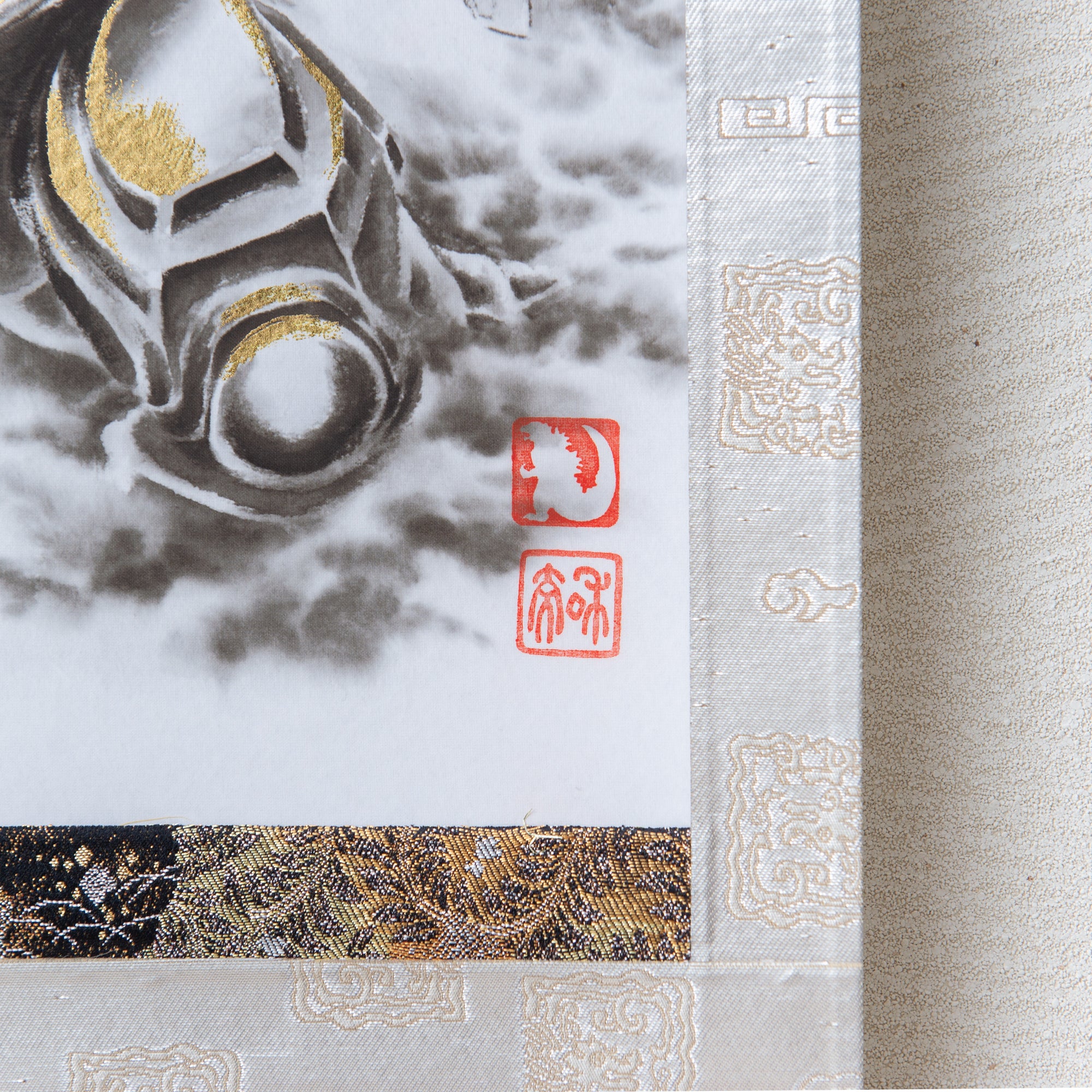 Mechagodzilla / Kakejiku Hanging Scroll